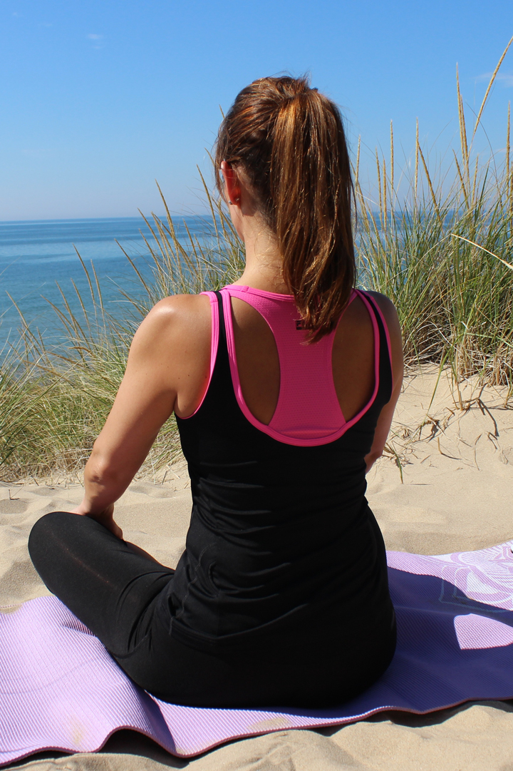 Petra Scot meditating