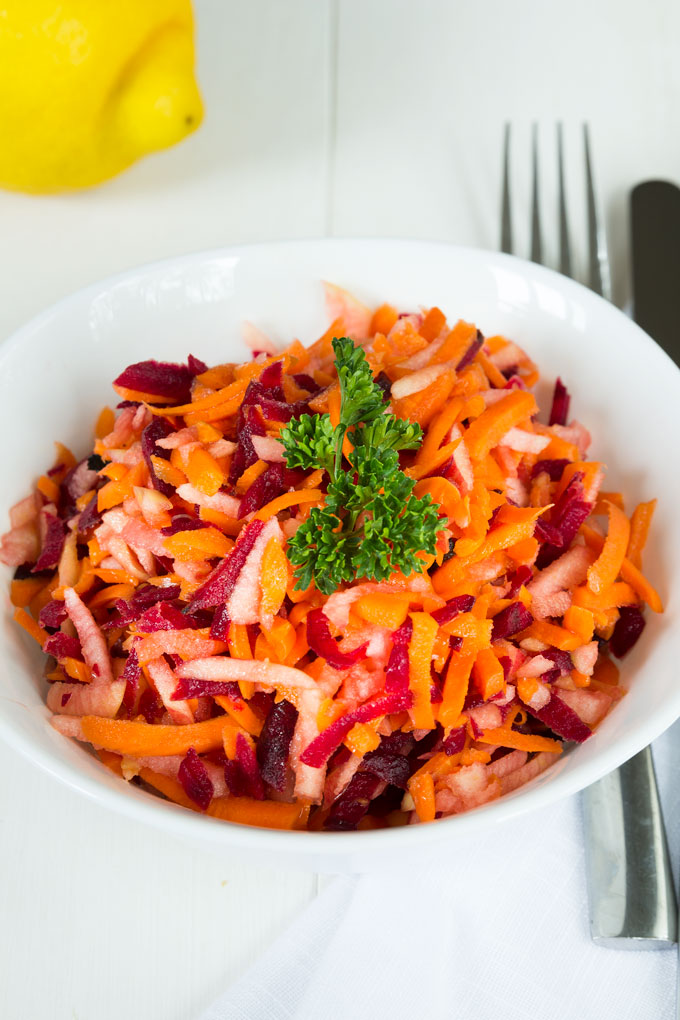 apple beet carrot salad