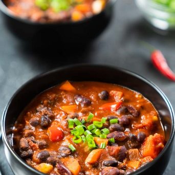 vegan bean chili