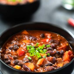 chili - healthy vegan bean chili