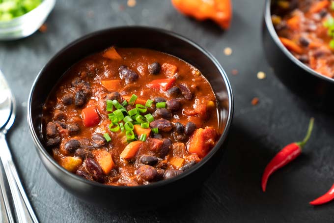 vegan chili with beans