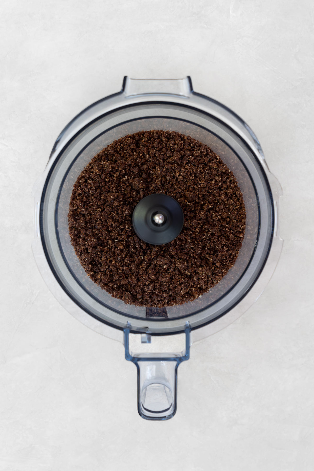 raw brownies in a Vitamix food processor