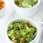 vegan Caesar salad