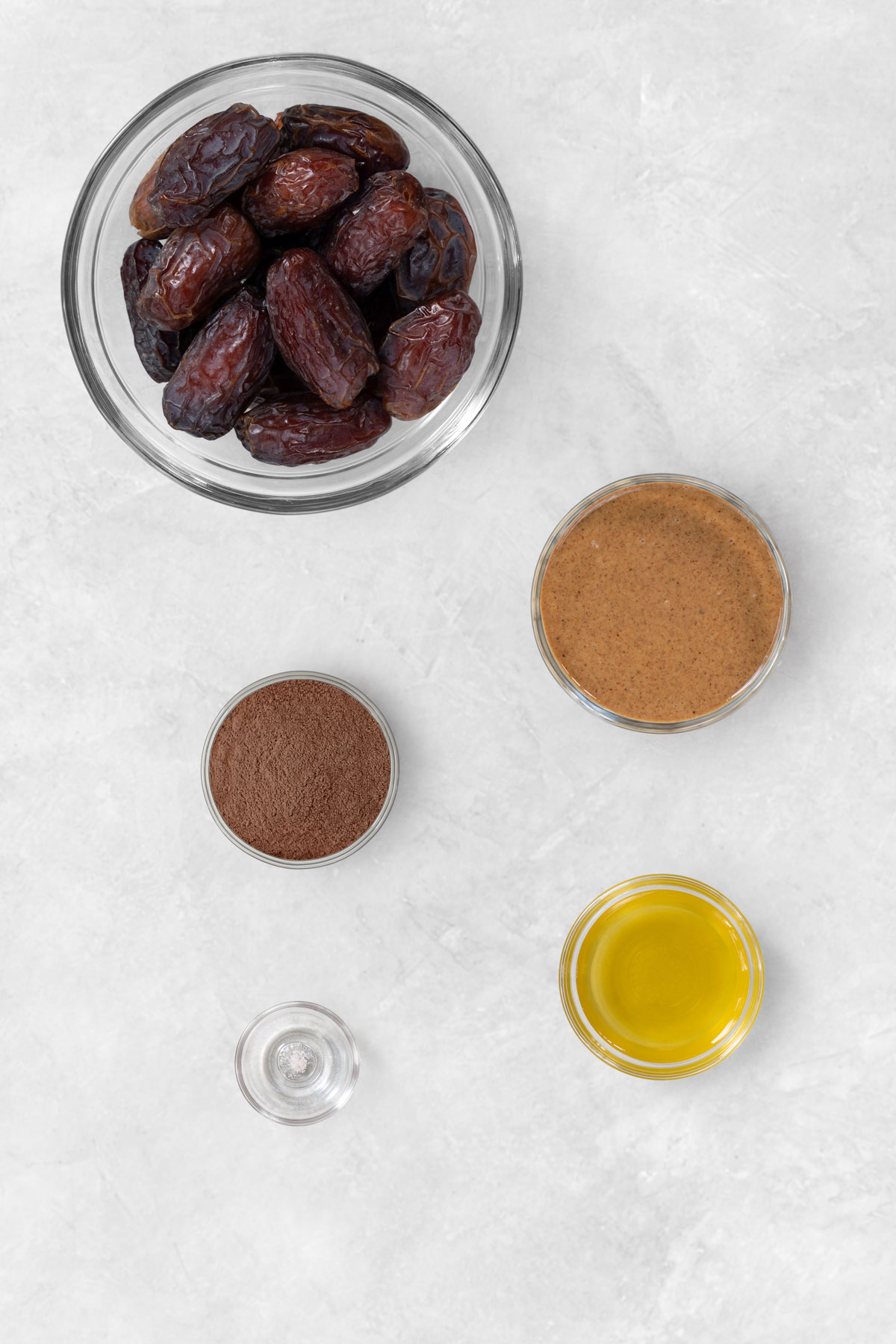 ingredients for almond butter fudge