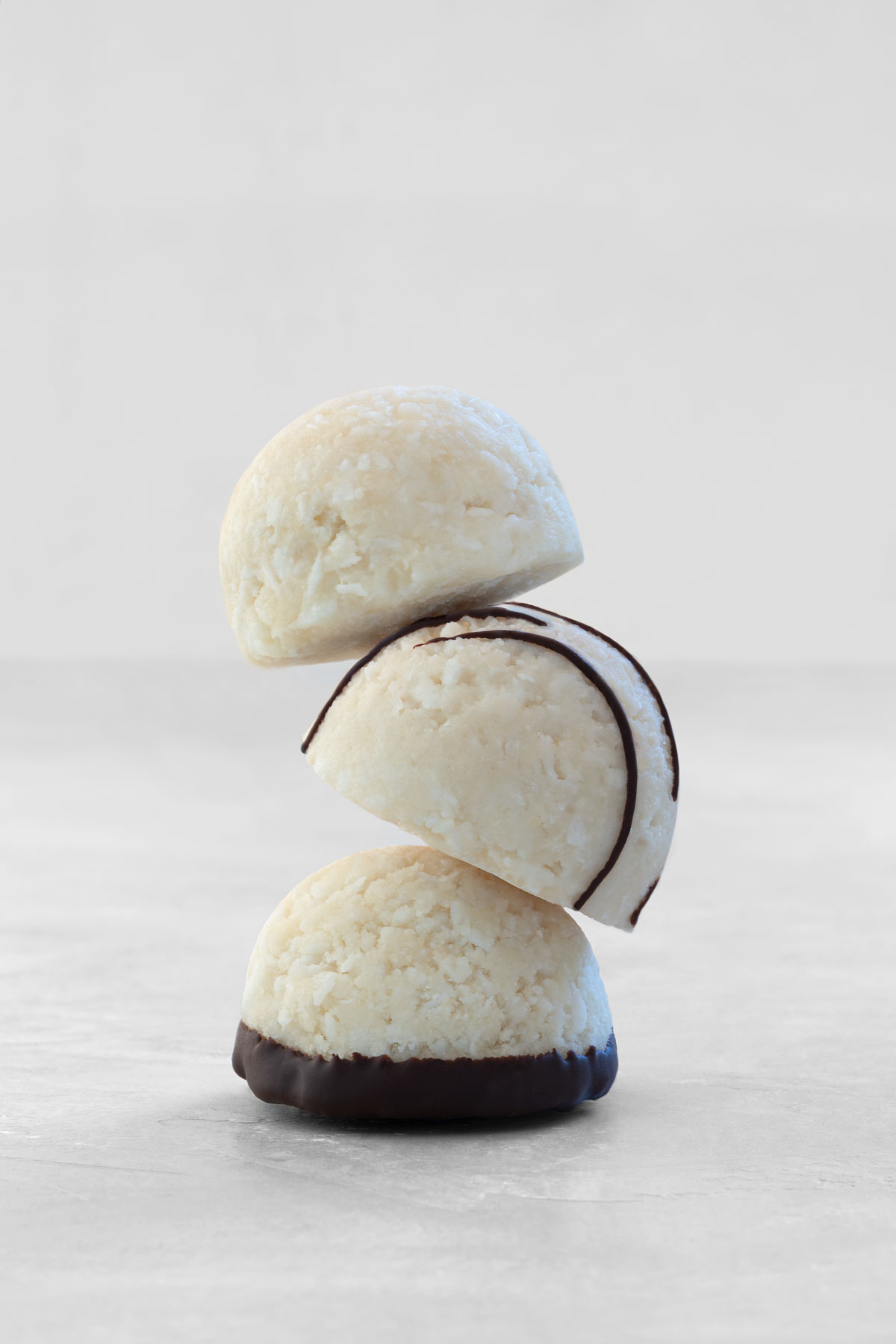 raw coconut macaroons