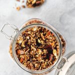 gluten-free granola with nuts