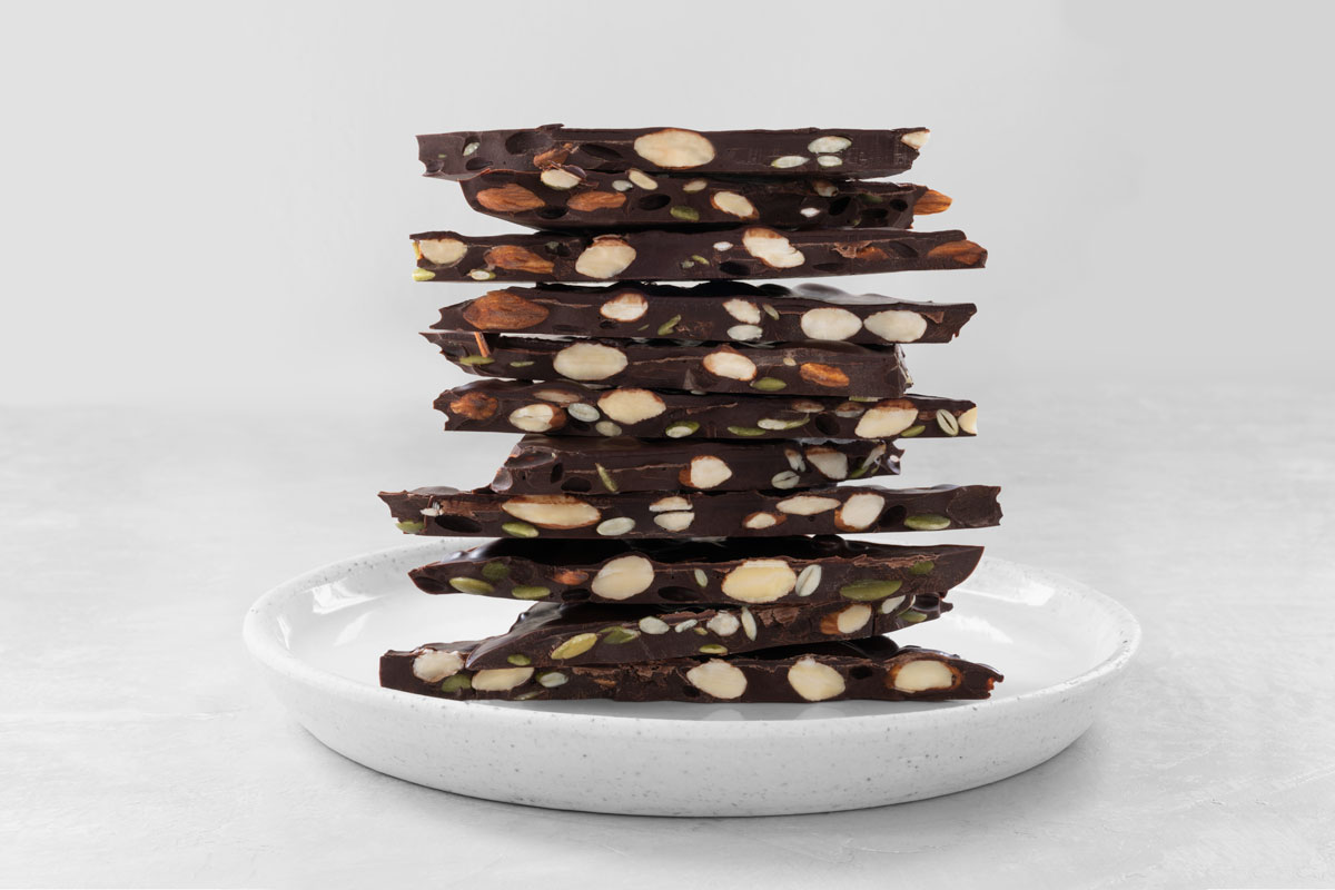 dark chocolate bark