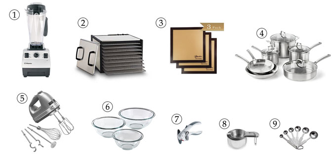 kitchen tools for raw pancakes