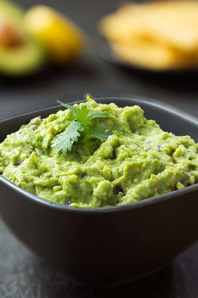 homemade guacamole
