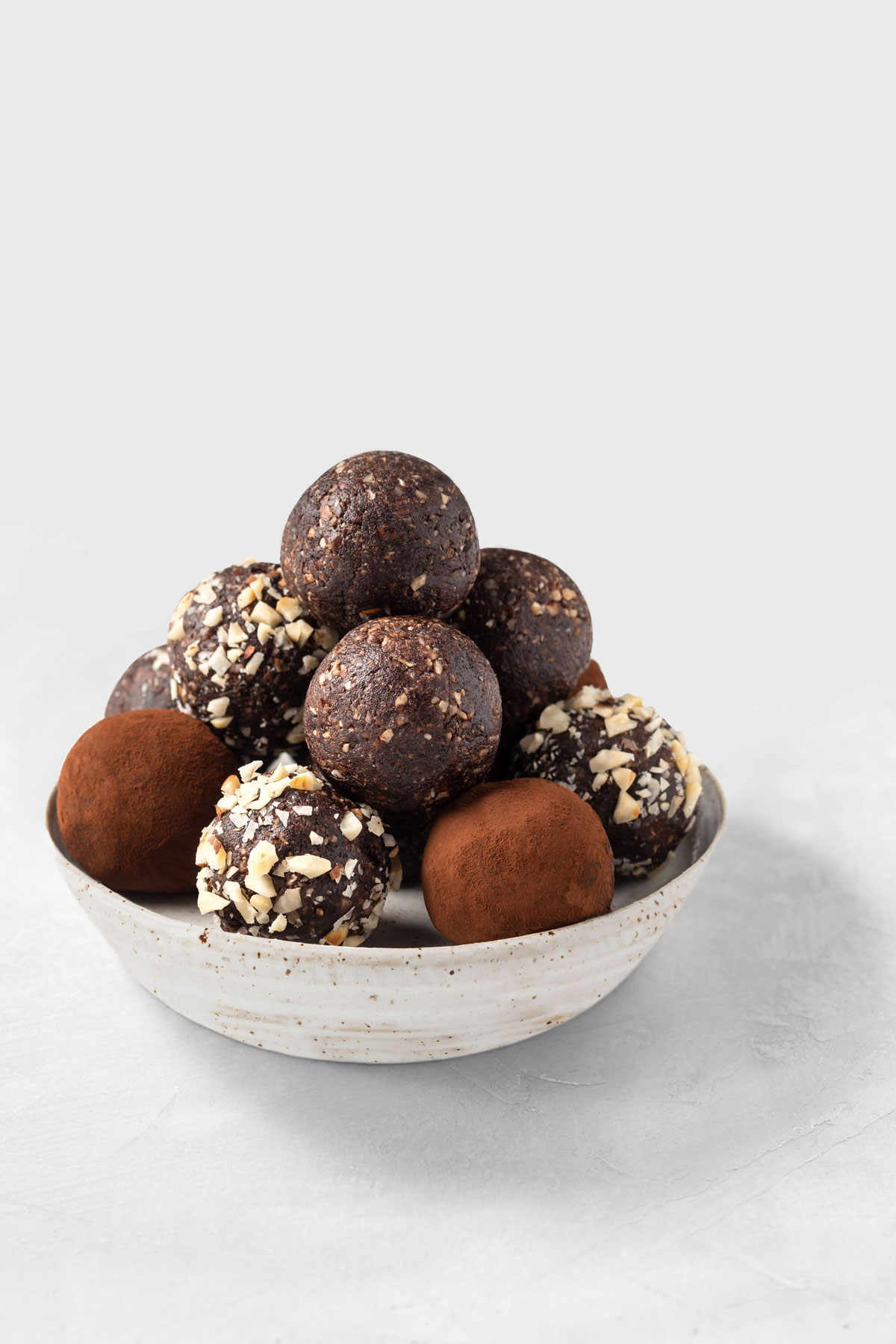 raw date truffles
