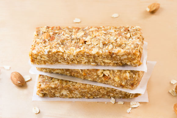 date caramel granola bars - healthy, vegan