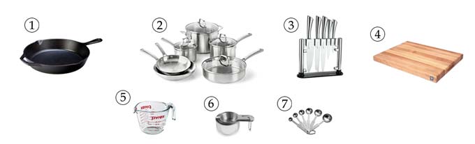 kitchen tools for vegan risotto