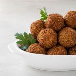 air fried falafel - vegan