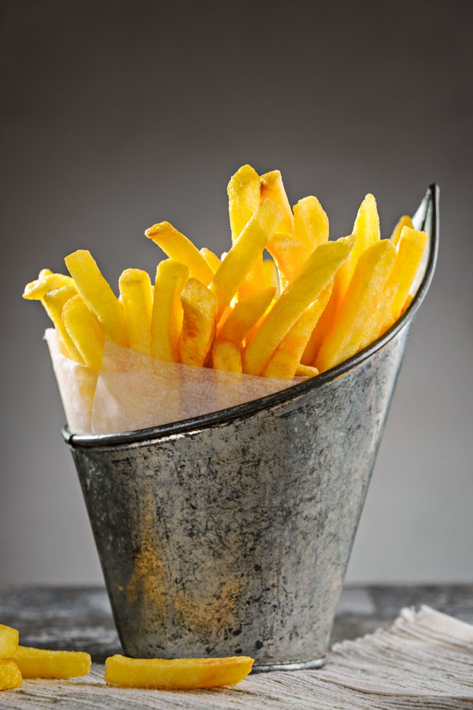 french fries from sweet potatoes