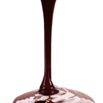 raw tempered chocolate - melted