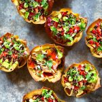 taco bowls with cauliflower-walnut taco meat - vegan