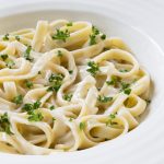 fettuccine Alfredo - vegan