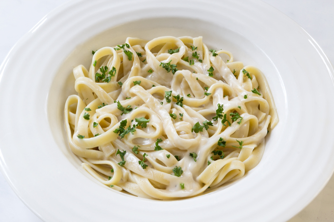 Alfredo fettuccine sauce - vegan, paleo
