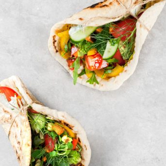 low-carb flatbread - naan, tortillas