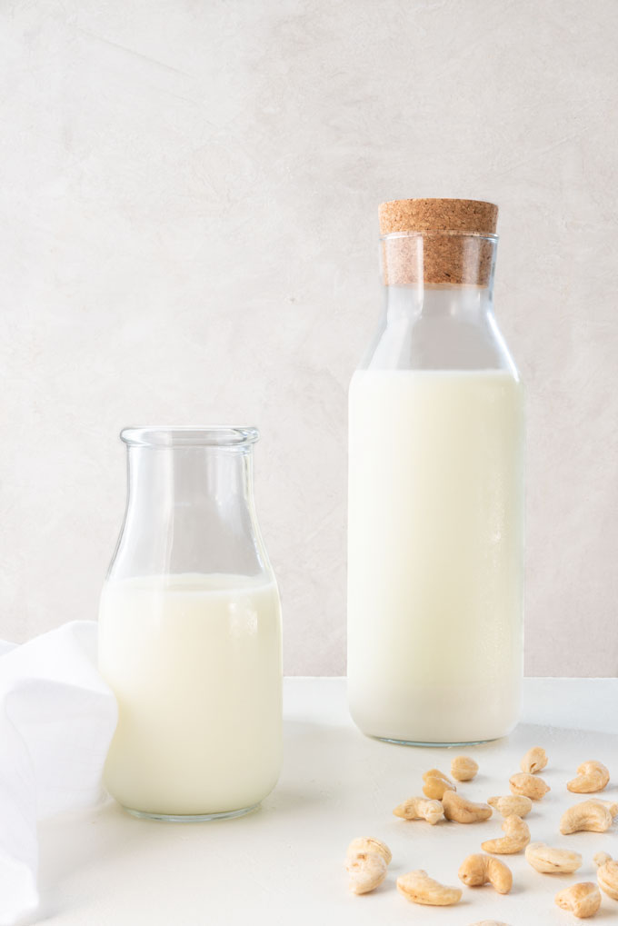 coffee creamer/half-and-half made from cashews - vegan, paleo, keto