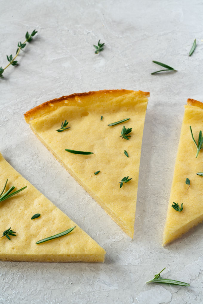 pizza crust - low carb, grain-free, vegan
