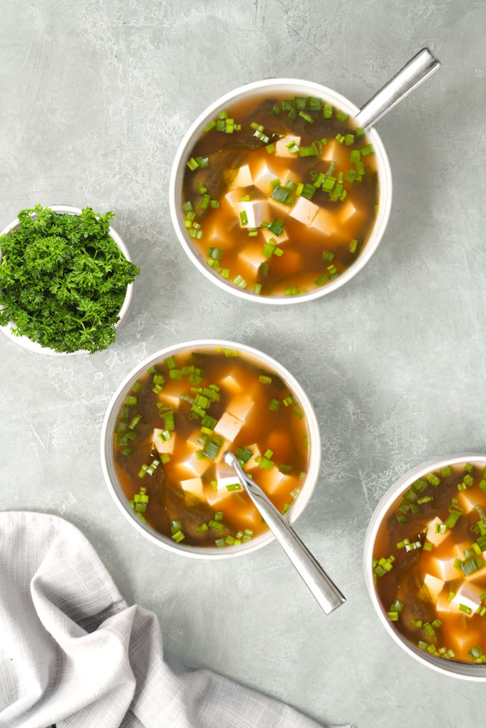 clear soup - miso soup