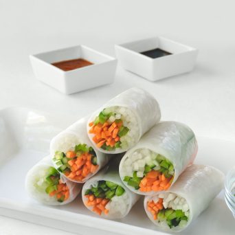 summer rolls with vegetables