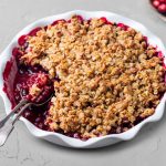 berry crisp recipe - grain-free, low-carb, paleo, keto