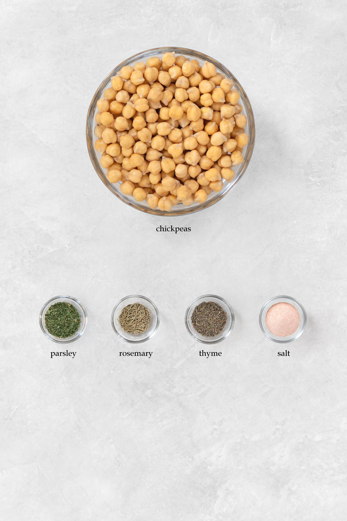 chickpea breadcrumbs ingredients