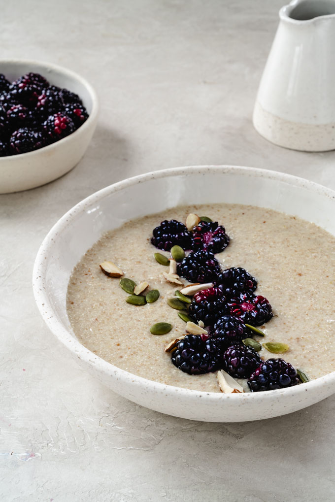 keto porridge - vegan