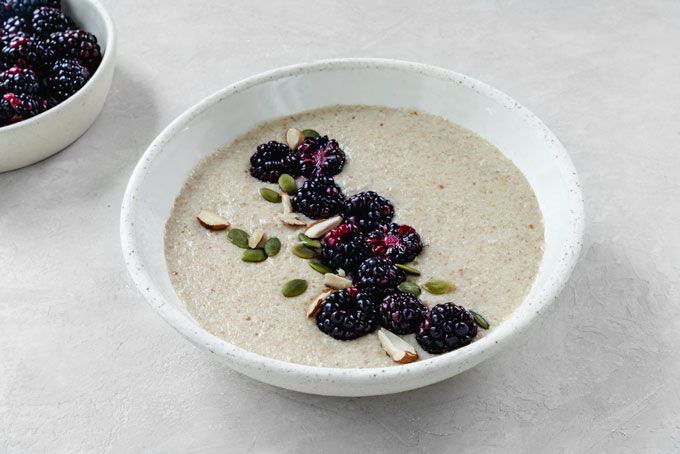 vegan keto porridge - cereal