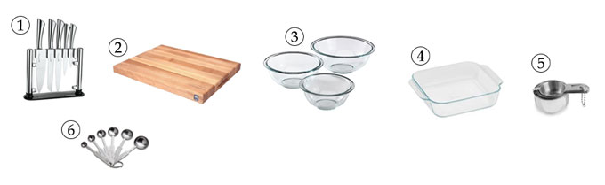 kitchen tools for muesli bars