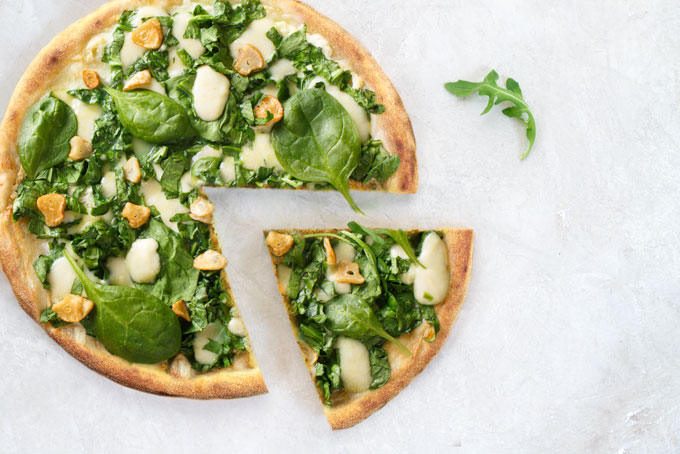 low carb pizza crust - vegan, keto, paleo