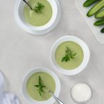 cold cucumber soup
