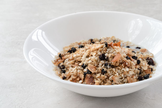 toasted muesli recipe - homemade, easy