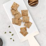 chia seed crackers