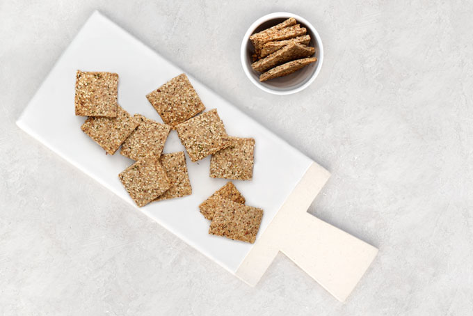 chia seed crackers recipe