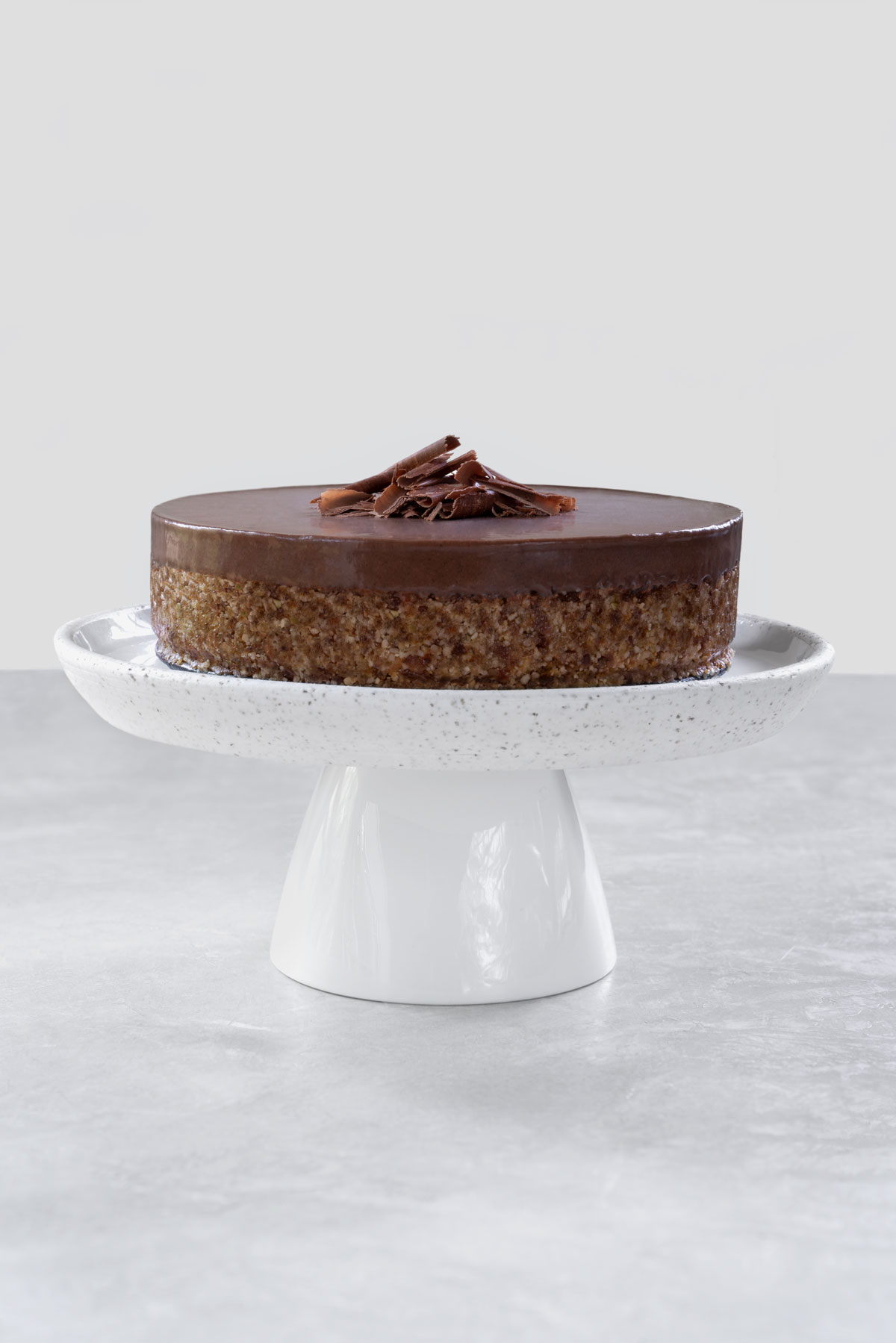 raw chocolate cheesecake