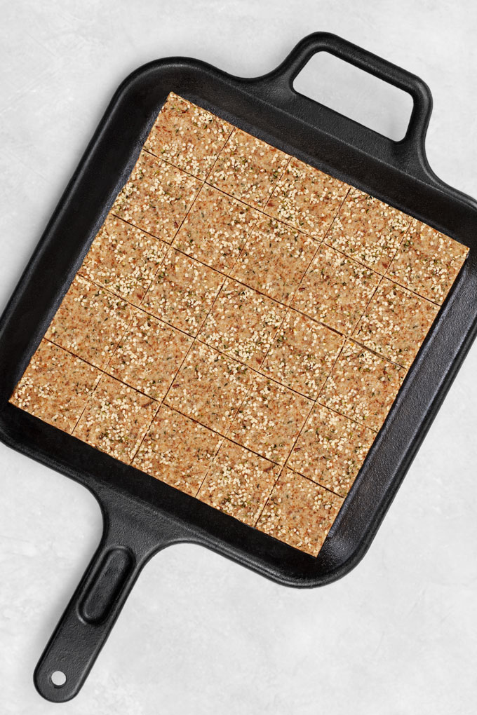 how to make chia seed crackers