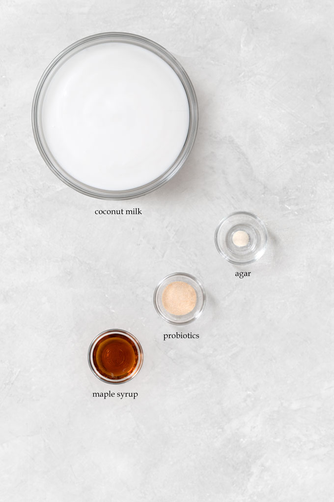 coconut milk yogurt ingredients