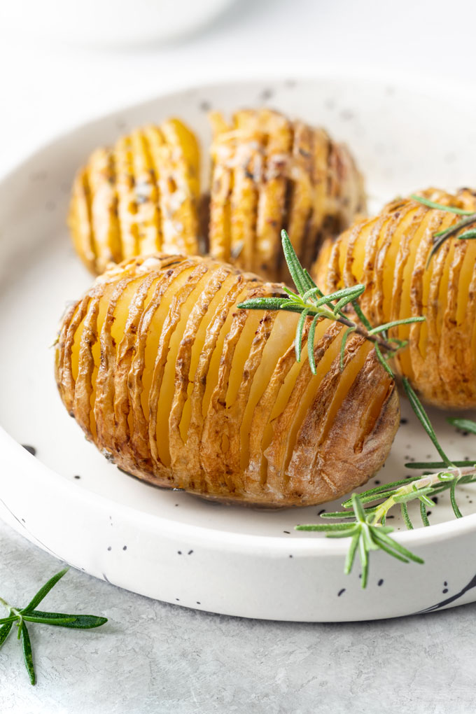 hasselback potatoes recipe