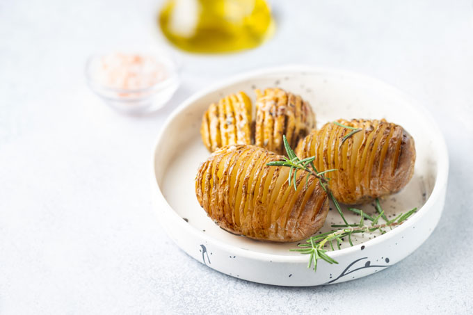 how to make hasselback potatoes