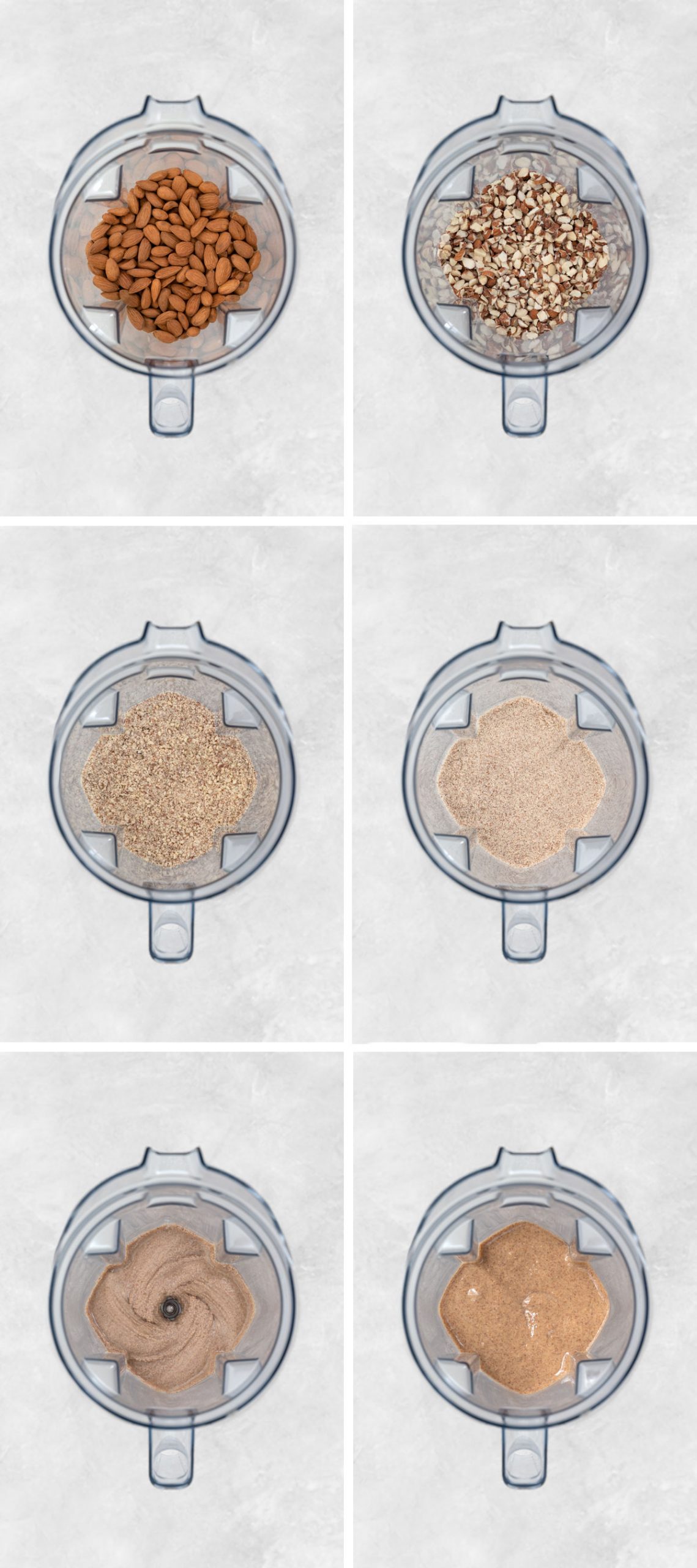 how to make almond butter in a Vitamix blender