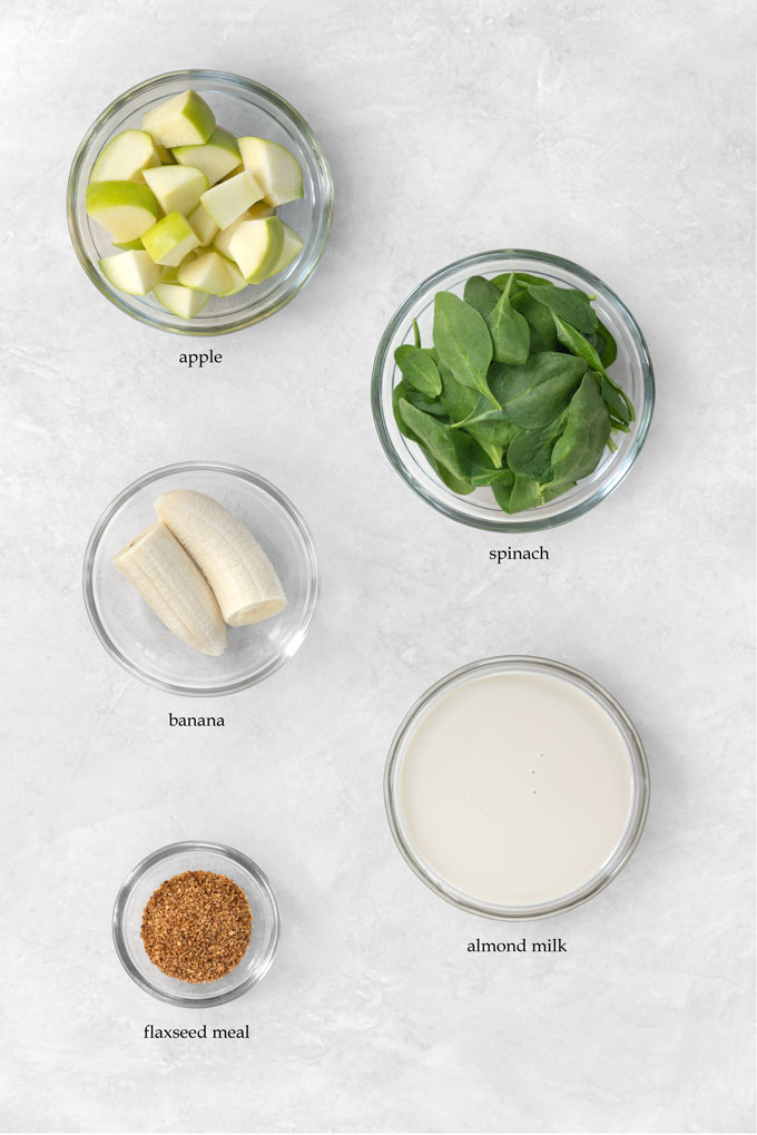 apple spinach smoothie ingredients