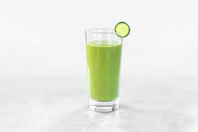 cucumber pineapple smoothie