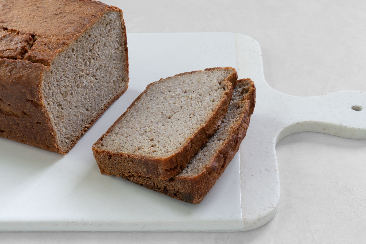 gluten-free buckwheat quinoa bread