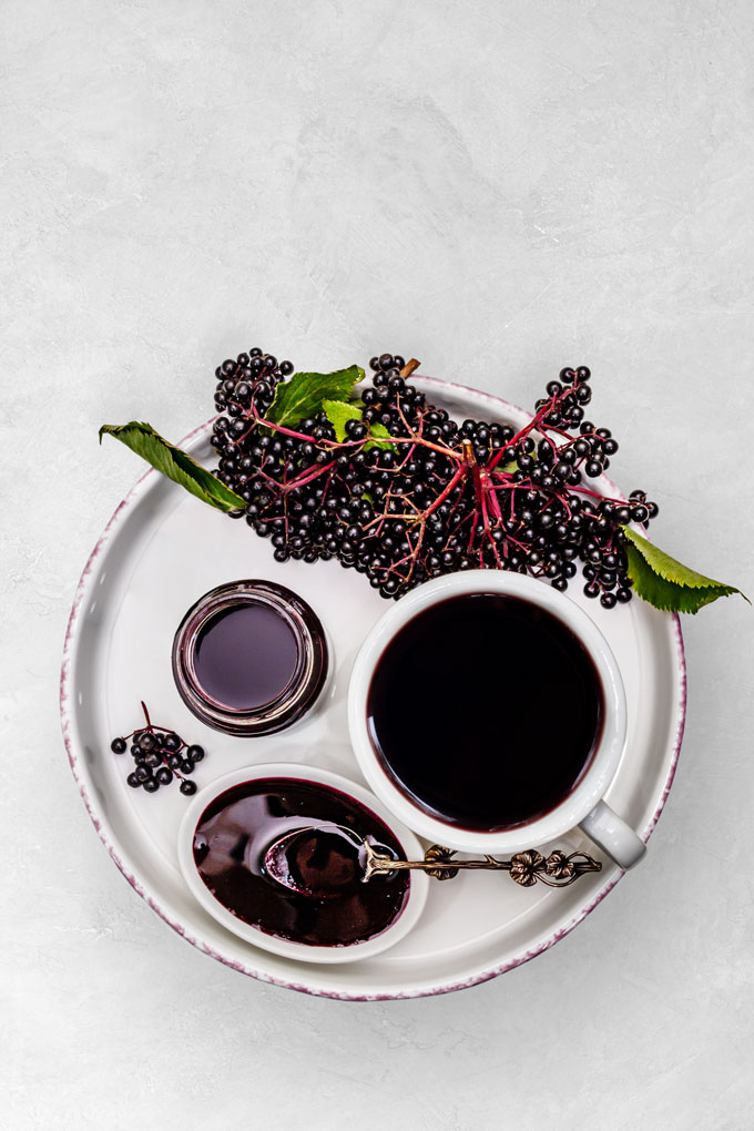 elderberry tea