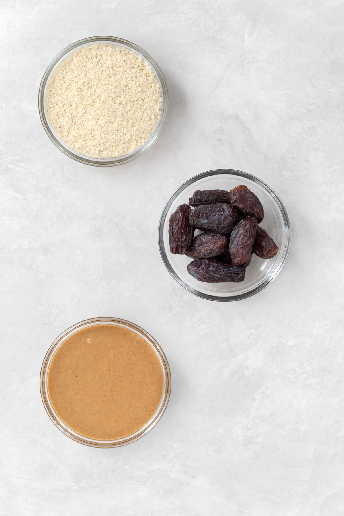 ingredients for no-bake peanut butter cookies