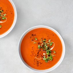 roasted red pepper soup