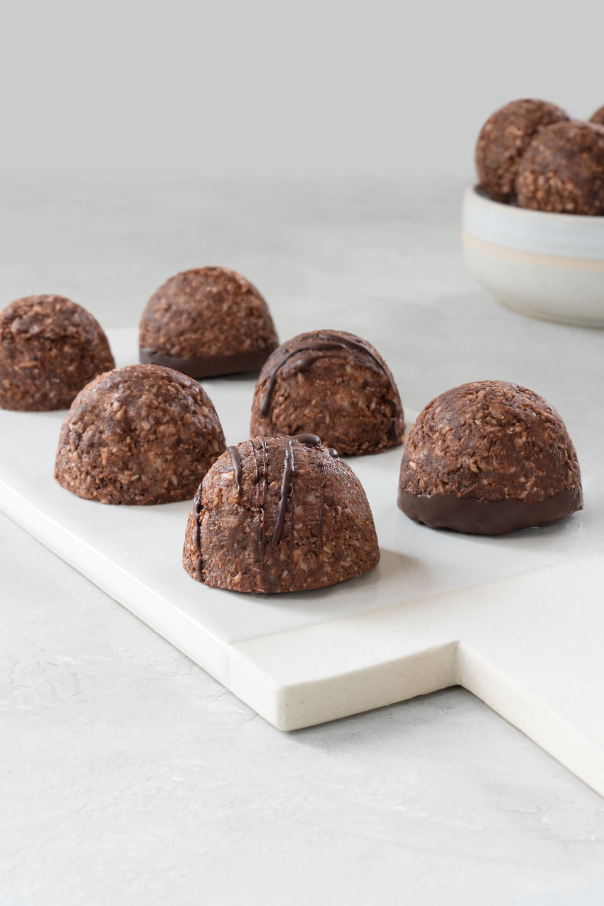 chocolate coconut macaroons